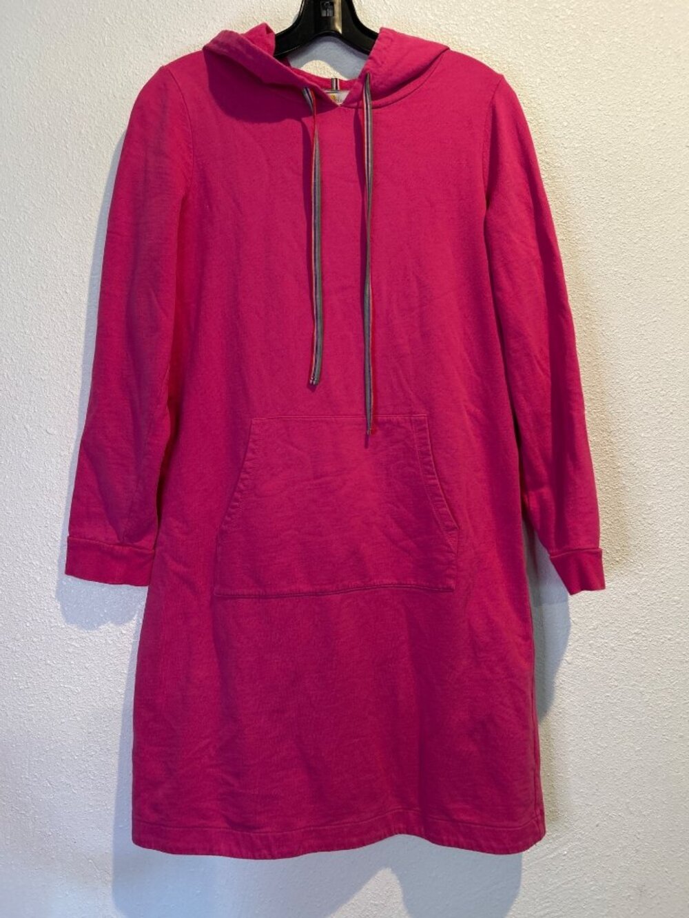 Boden ORIEL Hoodie Dress Women's 8R Pink Sleeve Stretch